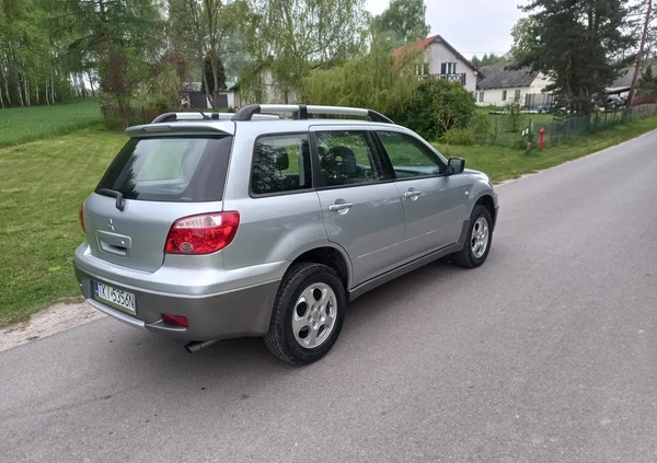 Mitsubishi Outlander cena 19900 przebieg: 168000, rok produkcji 2006 z Barcin małe 436